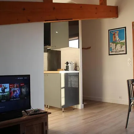 Aix Les Bains 2p Standing 40m2 Avec Jardin, Parking, Proche Thermes אקס-לה-באינס