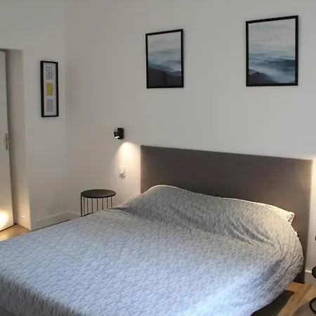 Aix Les Bains 2p Standing 40m2 Avec Jardin, Parking, Proche Thermes דירה *